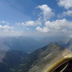 Flugwegposition um 10:39:32: Aufgenommen in der Nähe von Gemeinde Obervellach, 9821, Österreich in 2888 Meter